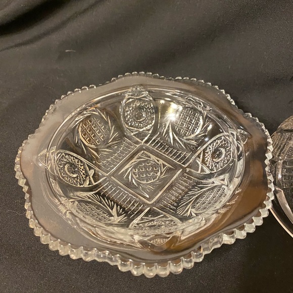 Vintage LE Smith Glass Dome Dish - Picture 3 of 6